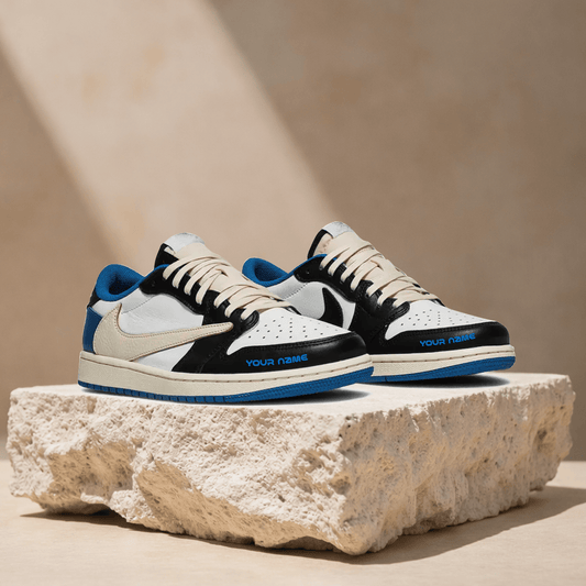 LIMITED EDITION - NEW CUSTOMIZED TRAVIS SCOTT AF1 SNEAKERS