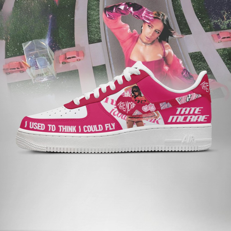 LIMITED EDITION - NEW CUSTOMIZED TATE MCRAE AF1 SHOES