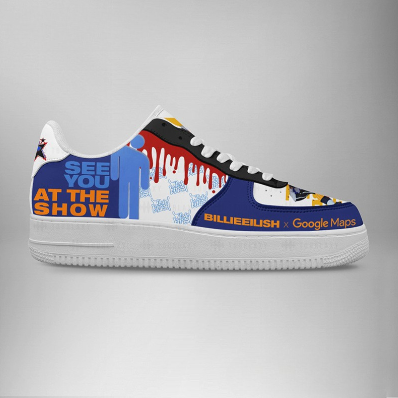 LIMITED EDITION - NEW CUSTOMIZED BILLIE EILISH AF1 SHOES