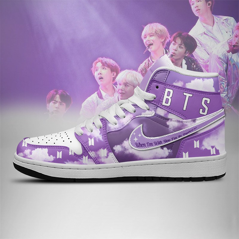 LIMITED EDITION - BTS COMEBACK WORLD TOUR AIR JORDAN SHOES