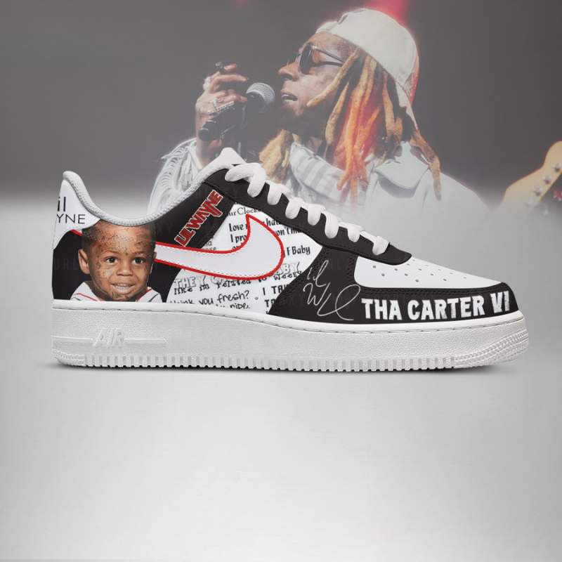 LIMITED EDITION - NEW CUSTOMIZED LIL WAYNE AF1 SHOES