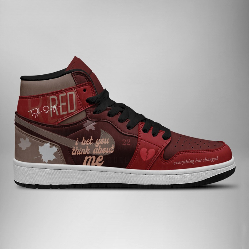 LIMITED EDITION - NEW CUSTOMIZED TAYLOR SWIFT AIR JORDAN SHOES