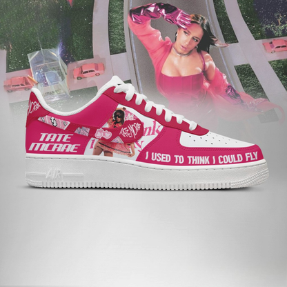 LIMITED EDITION - NEW CUSTOMIZED TATE MCRAE AF1 SHOES