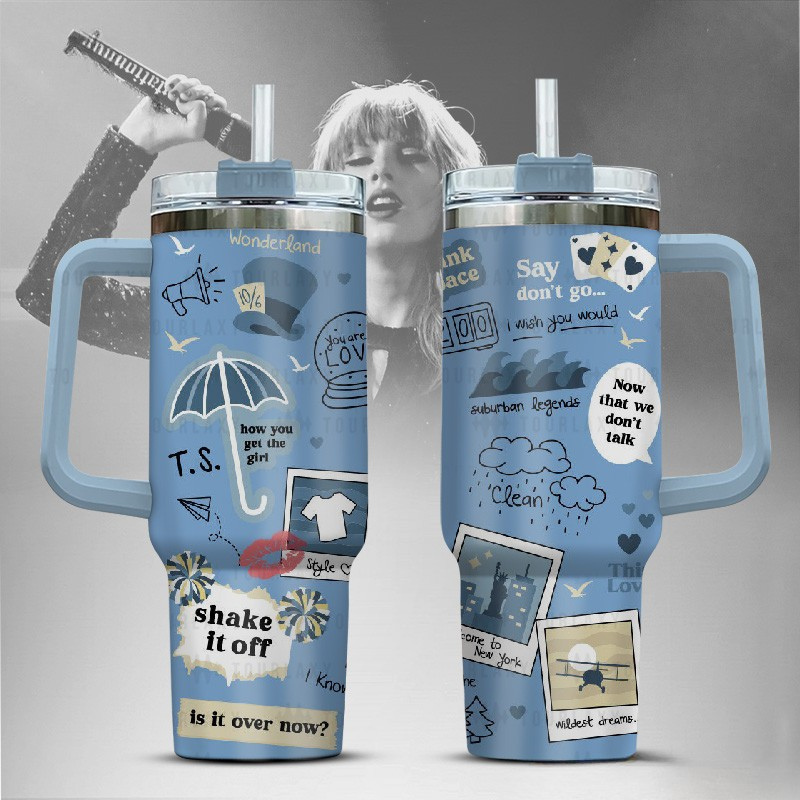 LIMITED EDITION - NEW CUSTOMIZED TAYLOR SWIFT 40 Oz TUMBLER