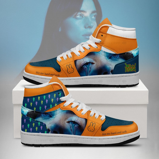LIMITED EDITION - NEW CUSTOMIZED BILLIE EILISH AIR JORDAN SHOES