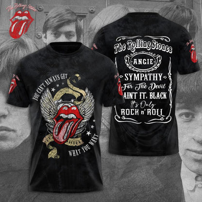 LIMITED EDITION - NEW CUSTOMIZED THE ROLLING STONES T-SHIRT, HOODIE, ZIP HOODIE