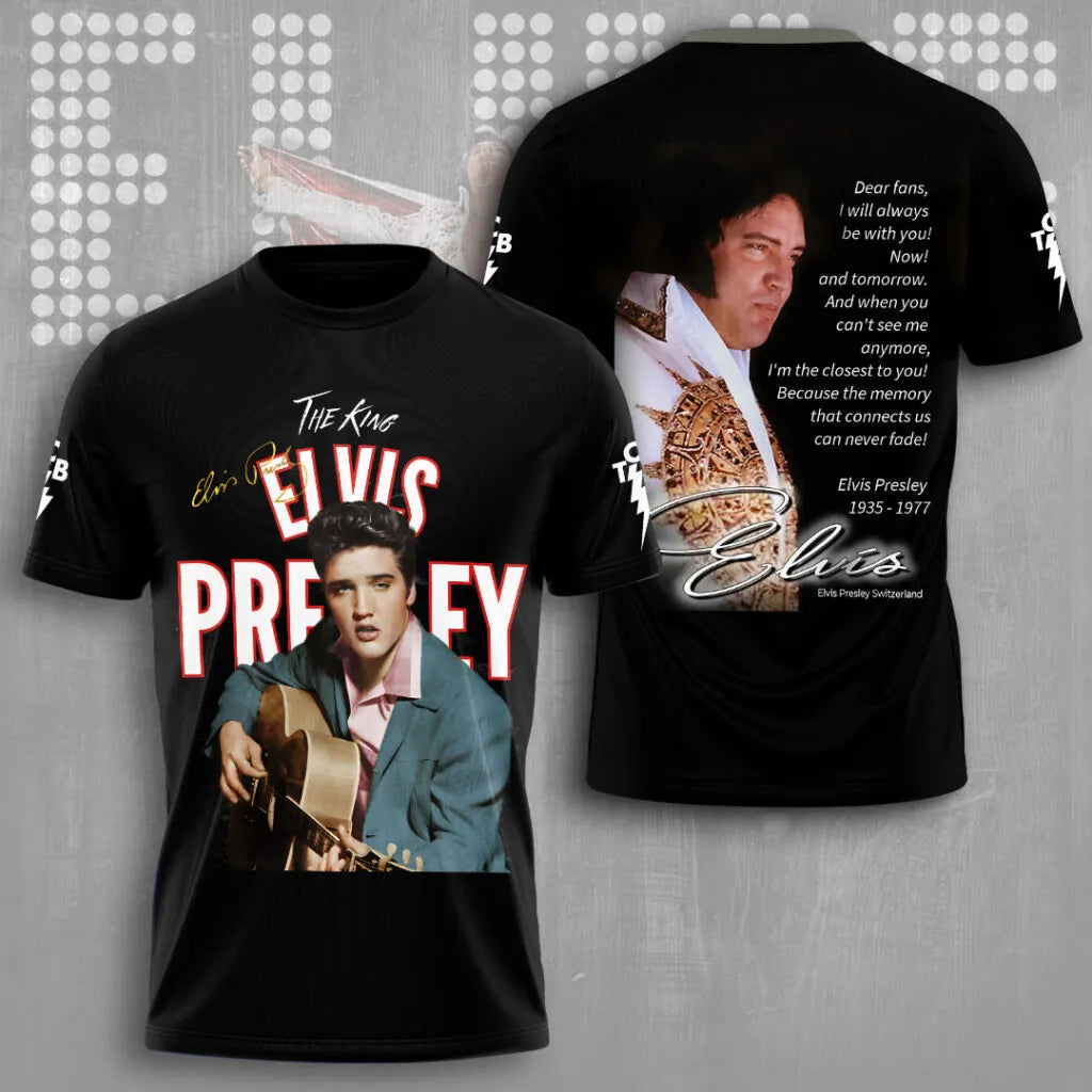 LIMITED EDITION - NEW CUSTOMIZED ELVIS PRESLEY T-SHIRT, HOODIE, ZIP HOODIE