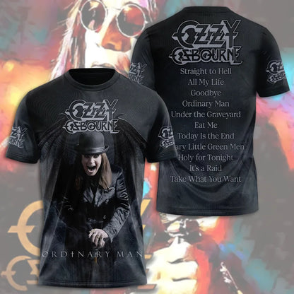 LIMITED EDITION - NEW CUSTOMIZED BLACK SABBATH x OZZY OSBOURNE T-SHIRT, HOODIE, ZIP HOODIE