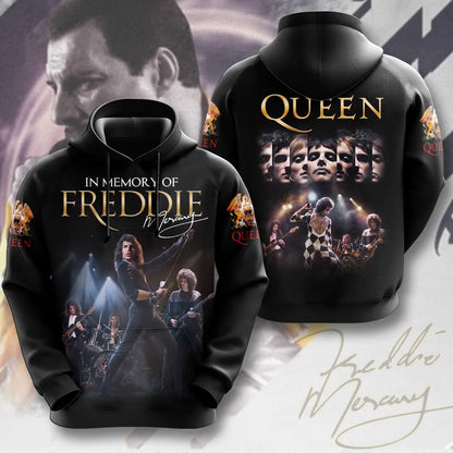 LIMITED EDITION - NEW CUSTOMIZED FREDDIE MERCURY T-SHIRT, HOODIE, ZIP HOODIE