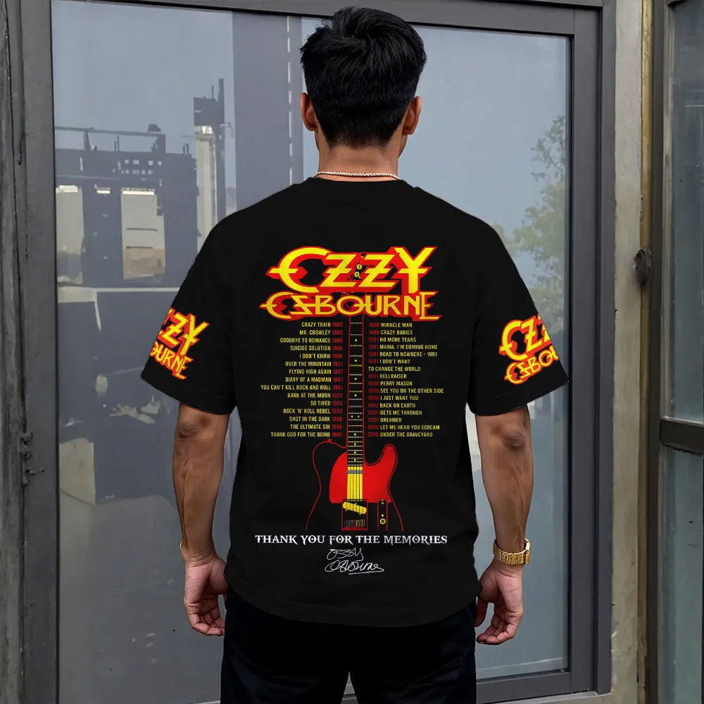 LIMITED EDITION - NEW CUSTOMIZED BLACK SABBATH x OZZY OSBOURNE T-SHIRT, HOODIE, ZIP HOODIE