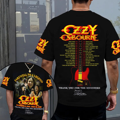 LIMITED EDITION - NEW CUSTOMIZED BLACK SABBATH x OZZY OSBOURNE T-SHIRT, HOODIE, ZIP HOODIE