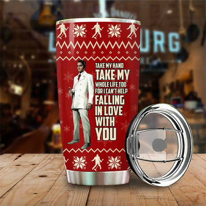 LIMITED EDITION - NEW CUSTOMIZED ELVIS PRESLEY TUMBLER CUP