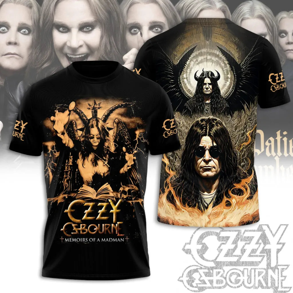 LIMITED EDITION - NEW CUSTOMIZED BLACK SABBATH x OZZY OSBOURNE T-SHIRT, HOODIE, ZIP HOODIE