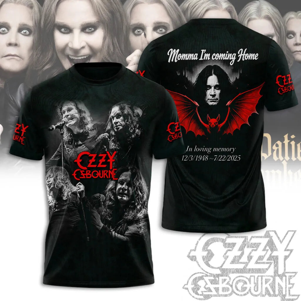 LIMITED EDITION - NEW CUSTOMIZED BLACK SABBATH x OZZY OSBOURNE T-SHIRT, HOODIE, ZIP HOODIE