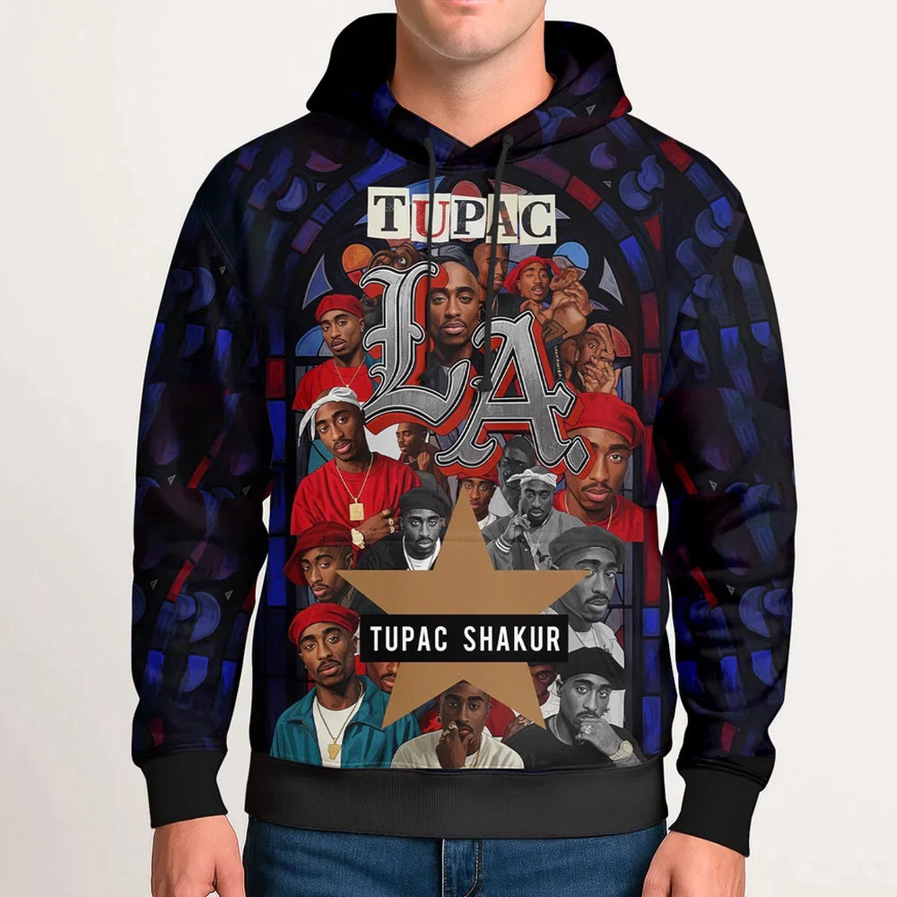 LIMITED EDITION - NEW CUSTOMIZED TUPAC SHAKUR T-SHIRT, HOODIE, ZIP HOODIE