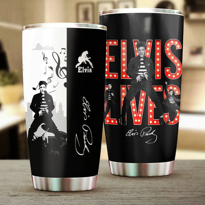 LIMITED EDITION - NEW CUSTOMIZED ELVIS PRESLEY TUMBLER CUP