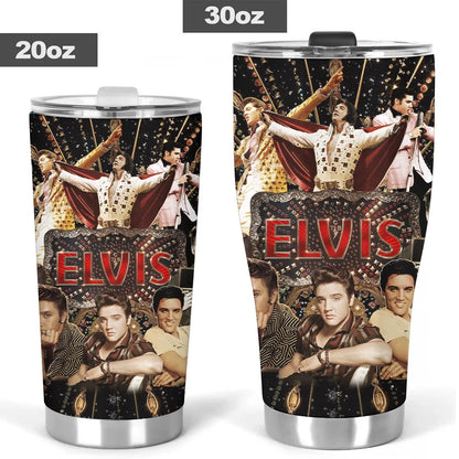 LIMITED EDITION - NEW CUSTOMIZED ELVIS PRESLEY TUMBLER CUP