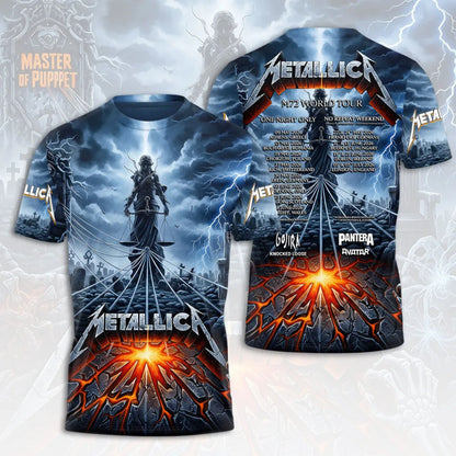 LIMITED EDITION - NEW CUSTOMIZED METALLICA T-SHIRT, HOODIE, ZIP HOODIE