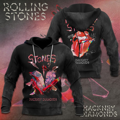 LIMITED EDITION - NEW CUSTOMIZED THE ROLLING STONES T-SHIRT, HOODIE, ZIP HOODIE
