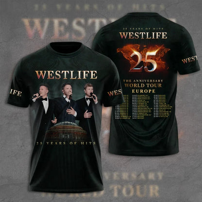 LIMITED EDITION - NEW CUSTOMIZED WESTLIFE T-SHIRT, HOODIE, ZIP HOODIE
