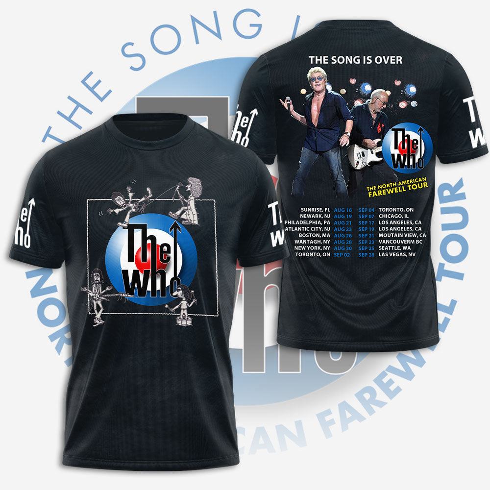 LIMITED EDITION - NEW CUSTOMIZED THE WHO T-SHIRT, HOODIE, ZIP HOODIE