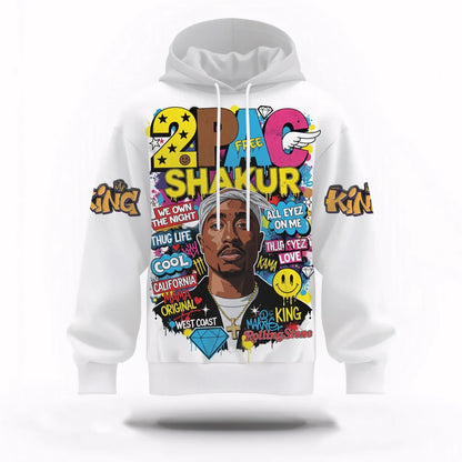 LIMITED EDITION - NEW CUSTOMIZED TUPAC SHAKUR T-SHIRT, HOODIE, ZIP HOODIE