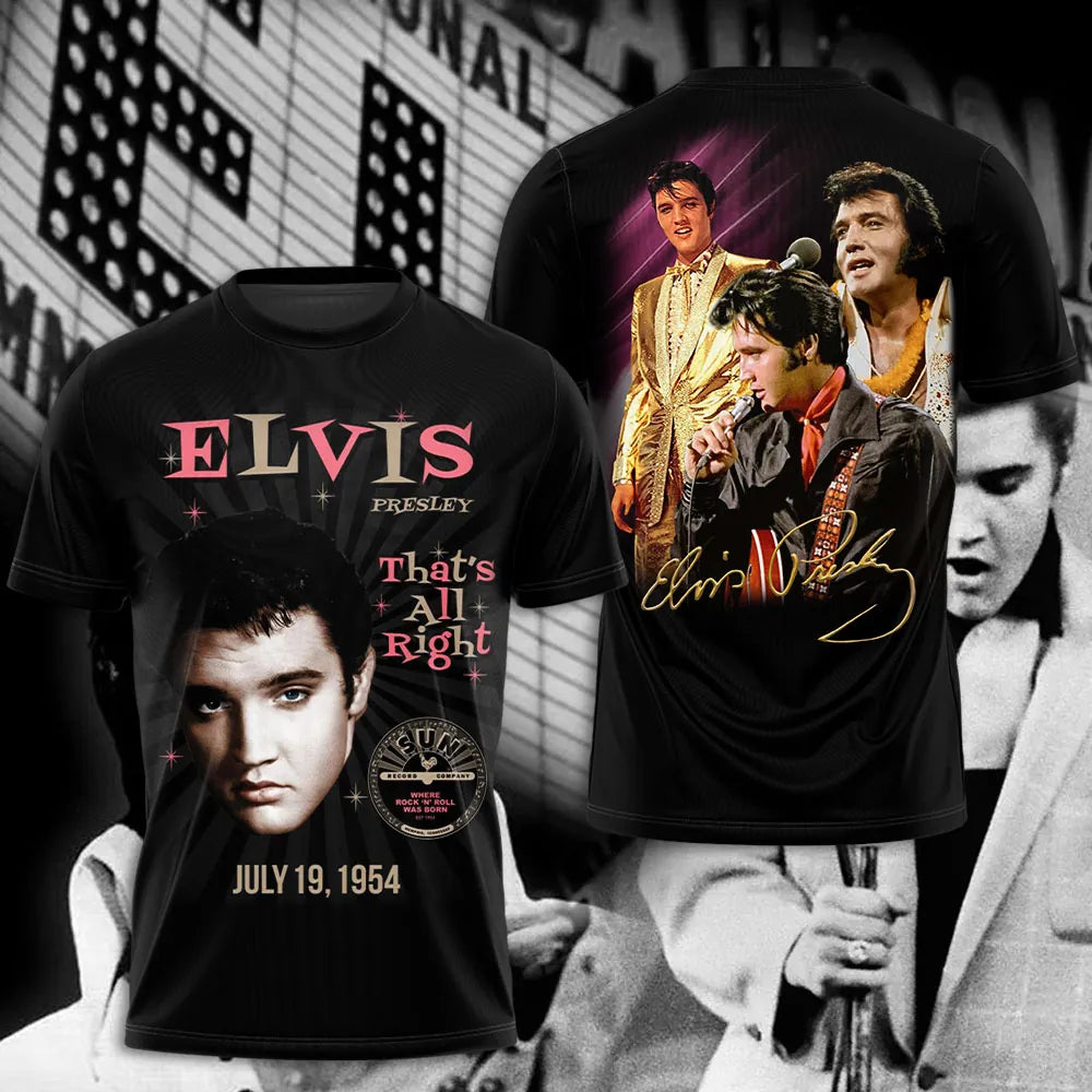 LIMITED EDITION - NEW CUSTOMIZED ELVIS PRESLEY T-SHIRT, HOODIE, ZIP HOODIE