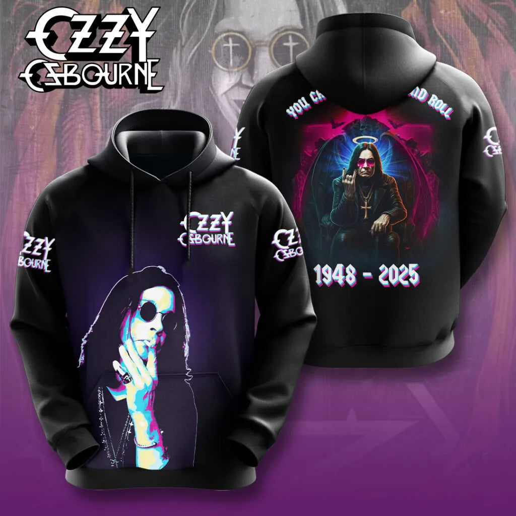 LIMITED EDITION - NEW CUSTOMIZED BLACK SABBATH x OZZY OSBOURNE T-SHIRT, HOODIE, ZIP HOODIE