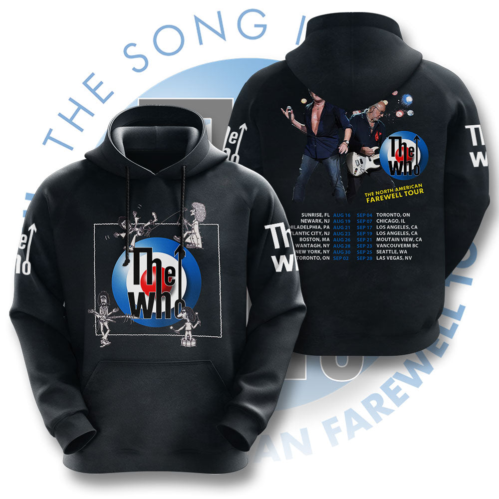 LIMITED EDITION - NEW CUSTOMIZED THE WHO T-SHIRT, HOODIE, ZIP HOODIE
