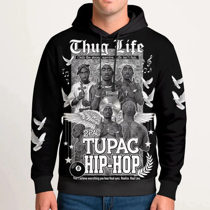 LIMITED EDITION - NEW CUSTOMIZED TUPAC SHAKUR T-SHIRT, HOODIE, ZIP HOODIE