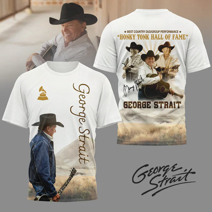 LIMITED EDITION - NEW CUSTOMIZED GEORGE STRAIT T-SHIRT, HOODIE, ZIP HOODIE