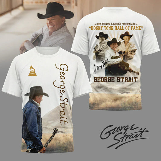 LIMITED EDITION - NEW CUSTOMIZED GEORGE STRAIT T-SHIRT, HOODIE, ZIP HOODIE