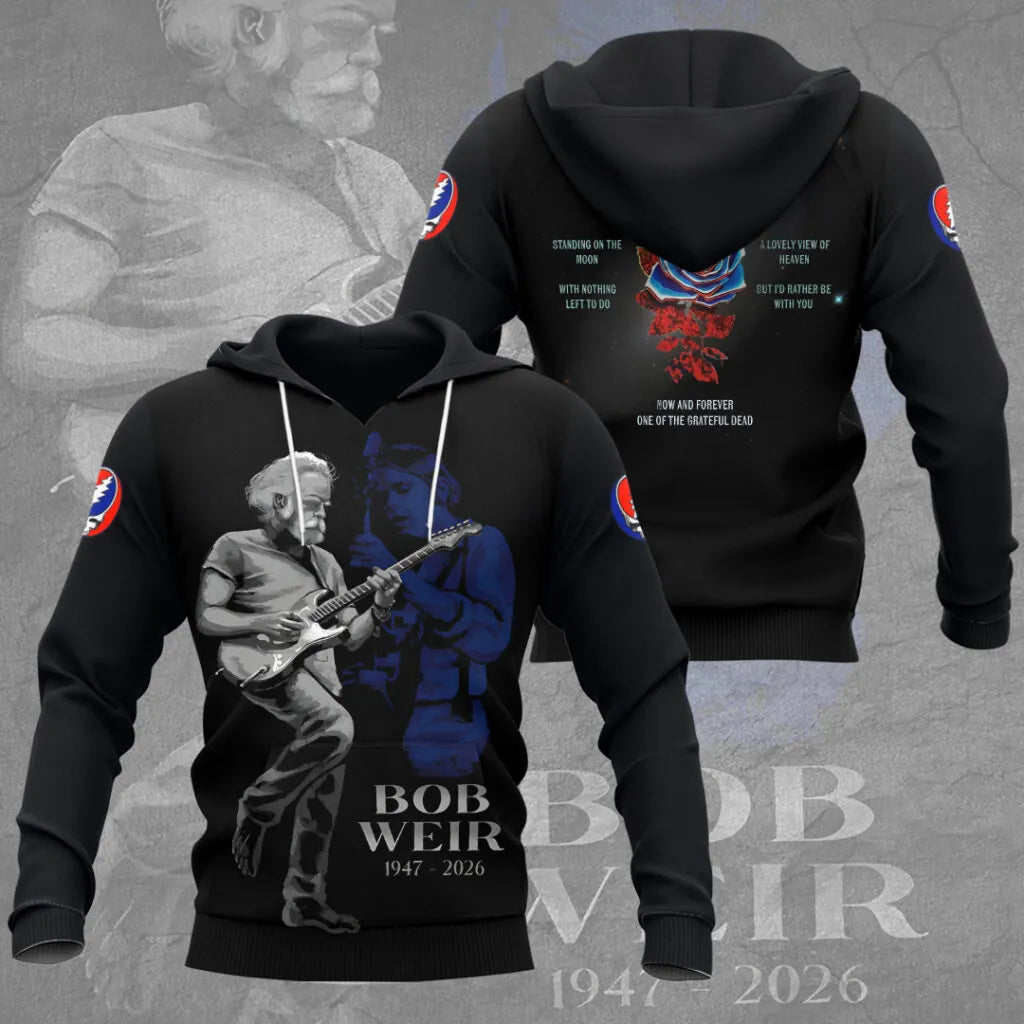 LIMITED EDITION - NEW CUSTOMIZED GRATEFUL DEAD T-SHIRT, HOODIE, ZIP HOODIE