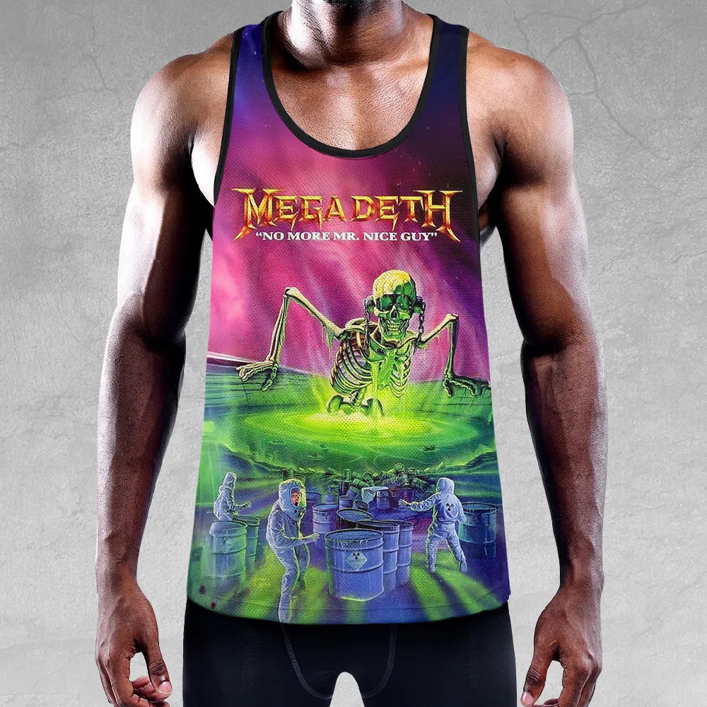 LIMITED EDITION - NEW CUSTOMIZED MEGADETH UNISEX TANK TOP