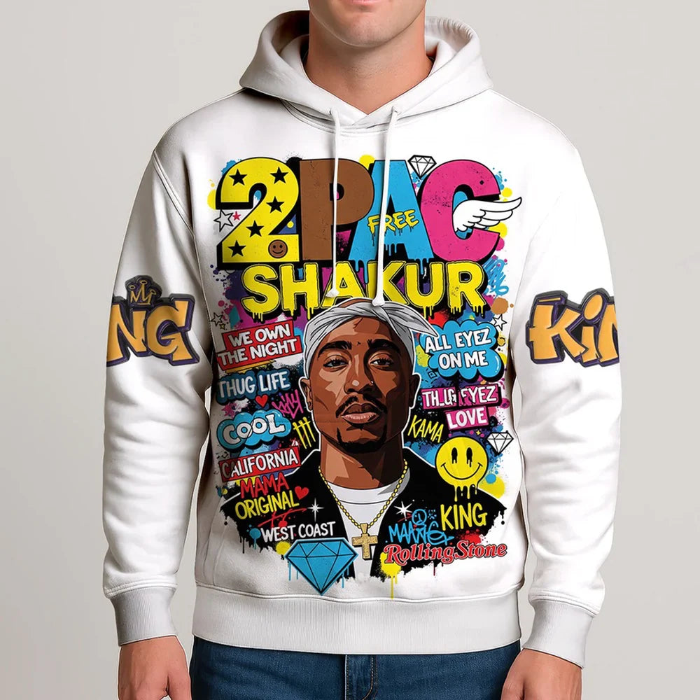 LIMITED EDITION - NEW CUSTOMIZED TUPAC SHAKUR T-SHIRT, HOODIE, ZIP HOODIE