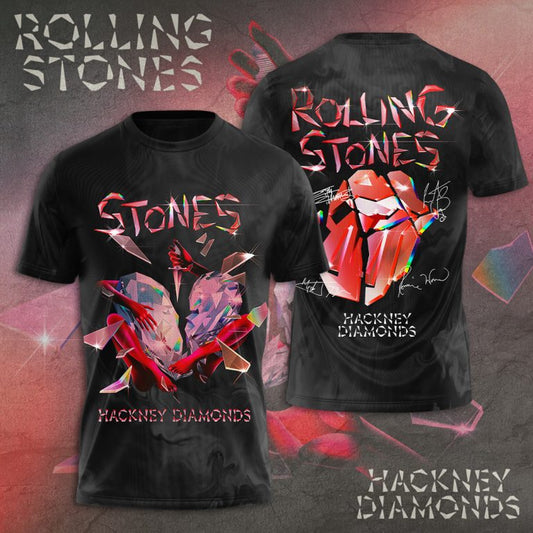 LIMITED EDITION - NEW CUSTOMIZED THE ROLLING STONES T-SHIRT, HOODIE, ZIP HOODIE