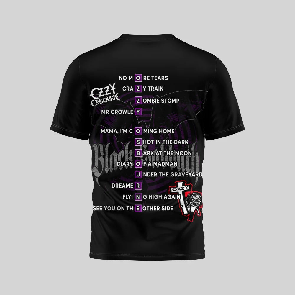 LIMITED EDITION - NEW CUSTOMIZED BLACK SABBATH x OZZY OSBOURNE T-SHIRT, HOODIE, ZIP HOODIE