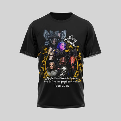 LIMITED EDITION - NEW CUSTOMIZED BLACK SABBATH x OZZY OSBOURNE T-SHIRT, HOODIE, ZIP HOODIE