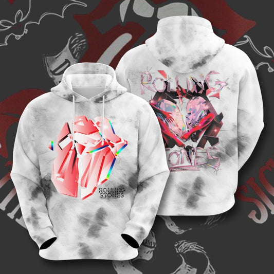 LIMITED EDITION - NEW CUSTOMIZED THE ROLLING STONES T-SHIRT, HOODIE, ZIP HOODIE