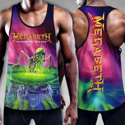 LIMITED EDITION - NEW CUSTOMIZED MEGADETH UNISEX TANK TOP