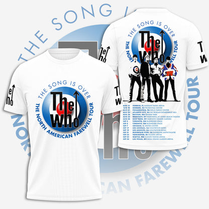 LIMITED EDITION - NEW CUSTOMIZED THE WHO T-SHIRT, HOODIE, ZIP HOODIE