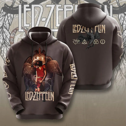LIMITED EDITION - NEW CUSTOMIZED LED ZEPPELIN T-SHIRT, HOODIE, ZIP HOODIE