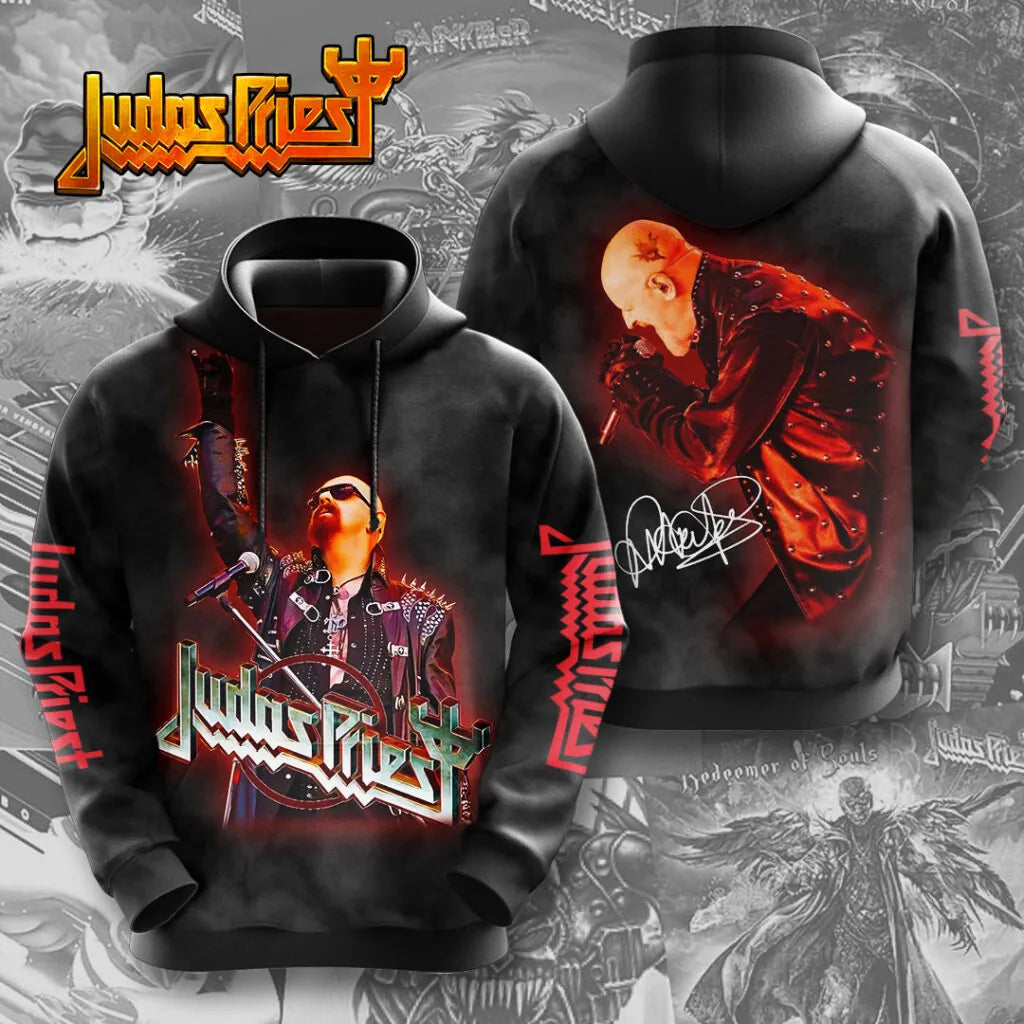 LIMITED EDITION - NEW CUSTOMIZED JUDAS PRIEST T-SHIRT, HOODIE, ZIP HOODIE
