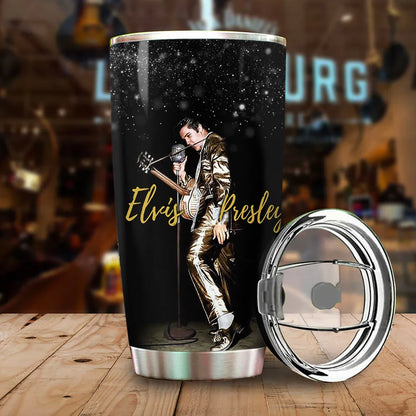 LIMITED EDITION - NEW CUSTOMIZED ELVIS PRESLEY TUMBLER CUP