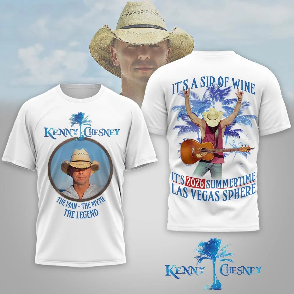 LIMITED EDITION - NEW CUSTOMIZED KENNY CHESNEY T-SHIRT, HOODIE, ZIP HOODIE