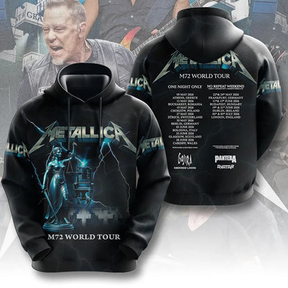 LIMITED EDITION - NEW CUSTOMIZED METALLICA T-SHIRT, HOODIE, ZIP HOODIE