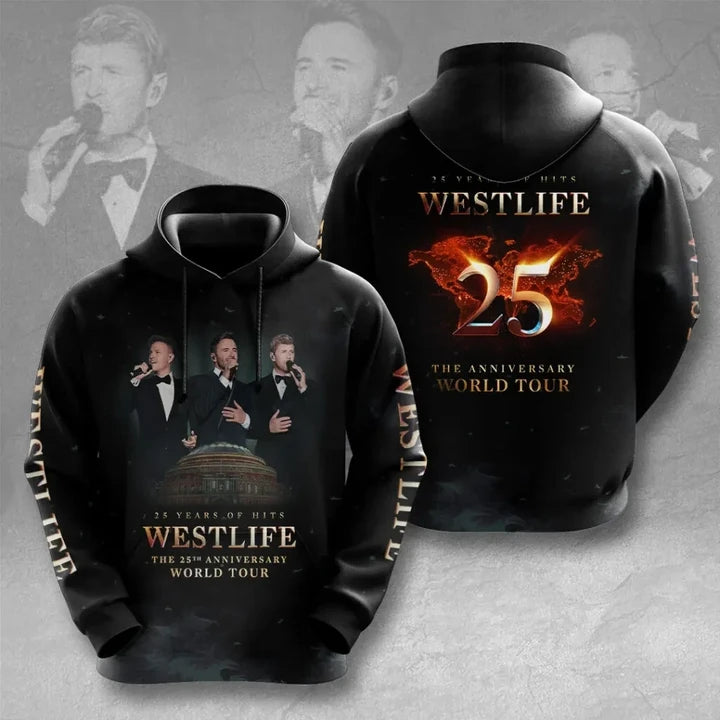 LIMITED EDITION - NEW CUSTOMIZED WESTLIFE T-SHIRT, HOODIE, ZIP HOODIE