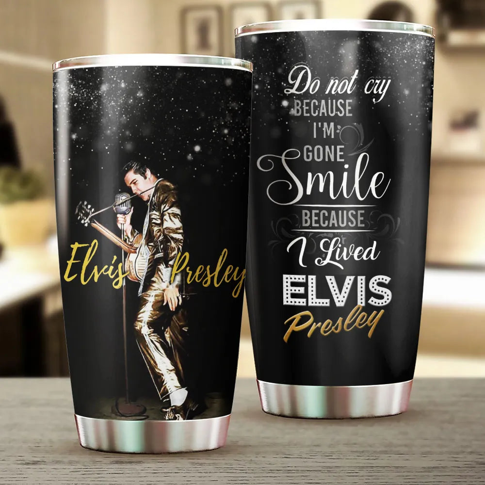 LIMITED EDITION - NEW CUSTOMIZED ELVIS PRESLEY TUMBLER CUP