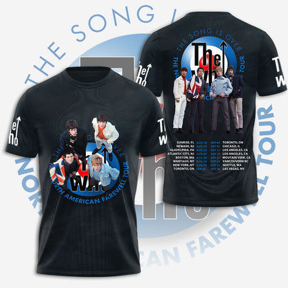 LIMITED EDITION - NEW CUSTOMIZED THE WHO T-SHIRT, HOODIE, ZIP HOODIE