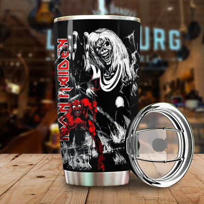 LIMITED EDITION - NEW CUSTOMIZED IRON MAIDEN TUMBLER CUP